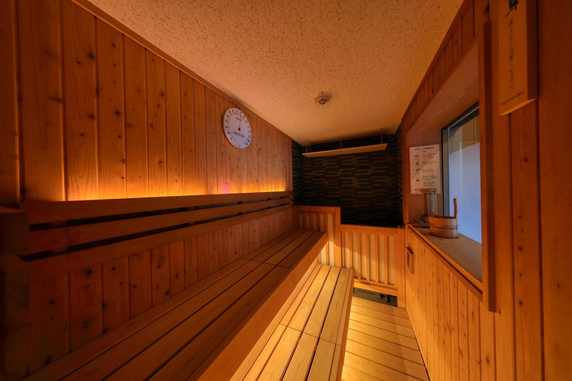 Miyama Ouan Kyoritsu Resort Takayama  Exterior foto A Finnish sauna